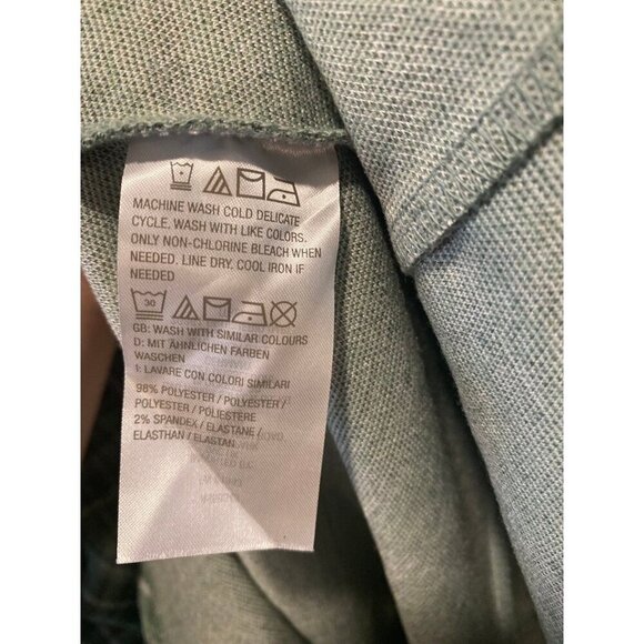 Isaac Mizrahi Live! Green Jacquard Dress – 1X Petite - Picture 5 of 8